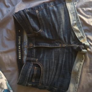 American eagle jean shorts